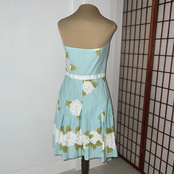 Zinc Early ‘00s Strapless Floral Dress - Picture 4 of 5